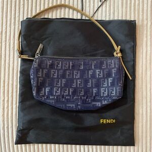 Vintage Fendi Small Denim Bag